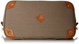 Hartmann Herringbone Luxe Softside Weekend Duffel, Terracotta Herringbone, One Size