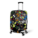 Bigcardesigns Spandex Luggage Protective Covers For 26"-30" Suitcase Elastic