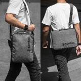 tomtoc Laptop Shoulder Bag for 15-16 Inch MacBook Pro A2141 A1398，Surface Book 3/2, Dell XPS 17/15, The New Razer Blade 15, 14 HP Acer ASUS ThinkPad Laptop, Spill-resistant Protective Vertical Case