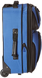 U.S Traveler Rio Carry-On Lightweight Expandable Rolling Luggage Suitcase Set - Royal Blue (15-Inch