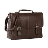 BOCONI Tyler Tumbled Saddle Bag 233-2207 (COFFEE)