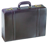 Business Leather Attaché Case Color: Burgundy