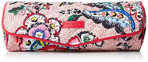 Vera Bradley Iconic On a Roll Case, Signature Cotton, Stitched Flower