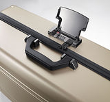 Zero Halliburton Zro 22" Domestic Carry-On 4-Wheel Spinner Luggage In Silver