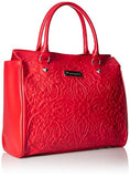 Loungefly Lattice Skull Tote, Red