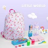 Vorspack Toddler Backpack Unicorn Kids Backpack with Chest Strap for Preschool Boys and Girls - Grey