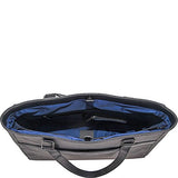 Kenneth Cole Reaction Women'S Faux Leather Single Compartment 15.0” Computer Travel Laptop Tote,