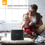 APEMAN 7.5'' Portable DVD Player for Kids and Car Swivel Screen Support SD Card USB CD DVD with AV Input/Output and Earphone Port 4 Hours Built in Rechargeable Battery