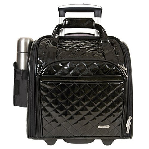 Travelon Wheeled Under Seat Anti-Theft Carry-On With Back-Up Bag - Black