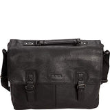Kenneth Cole Reaction Modern Dilemma Pebbled Faux Leather Laptop & Tablet Business Case Travel Bag, 15” Laptop Portfolio