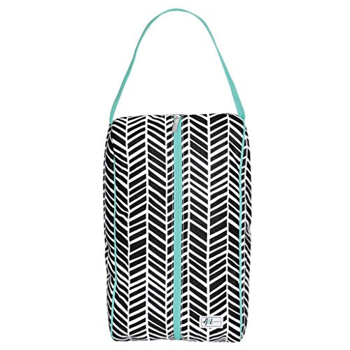 Ame & Lulu A&L Charleston Shoe Bag (Black Shutters)