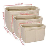 Makeup Bag Cosmetic Cases Felt Bag Organizer Insert Cosmetic Bags Makeup Case Travel Toiletry Bag