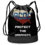 HFTIDBC Protect The Dreamers Save DACA String Bag Cinch Sack