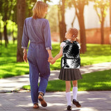 LORVIES Black White Design Softball Lightweight School Classic Backpack Travel Rucksack for Girls Women Kids Teens