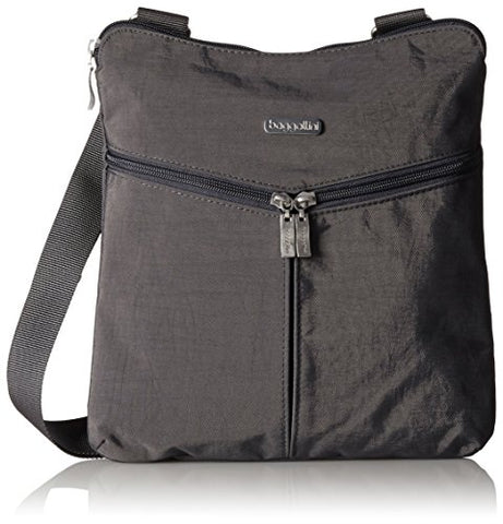 Baggallini Horizon Lightweight Crossbody Bag –Multi-Pocketed, Water Resistant Travel Purse With