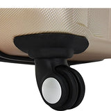 Elite Luggage Verdugo 3 Piece Hardside Spinner Luggage Set (Teal)