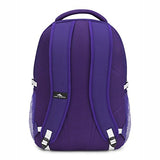 High Sierra Zestar Backpack Deep Purple/White