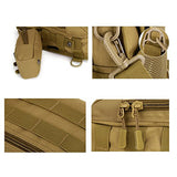 Tactical Military Sling Chest Daypack Laptop Backpack For Hunting, Camping and Trekking (Desert