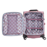 Travelpro Luggage Maxlite 5 20" Lightweight Carry-On Intl Expandable Spinner Suitcase, Dusty Rose