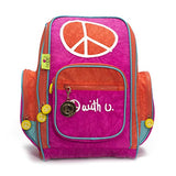 Biglove Small Kids Backpack Peace, Multi-Colored, One Size