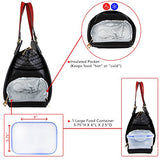 Nicole Lee Women'S Multi-Functional [Red] Lunch Handbag, Insulated Compartment-Elsa'S Dream