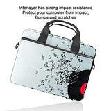 Tyu Laptop Case Canvas Pattern Briefcase Sleeve Laptop Shoulder Messenger Bag Case Sleeve for 13.4-14.5 inch Apple Laptop Briefcase