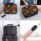 Travel Lightweight Waterproof Foldable Storage Carry Luggage Duffle Tote Bag - Heaps Of Orange