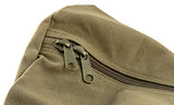 Deluxe Duffel Bag w/Zipper, Olive Green - 50"X18"X18"