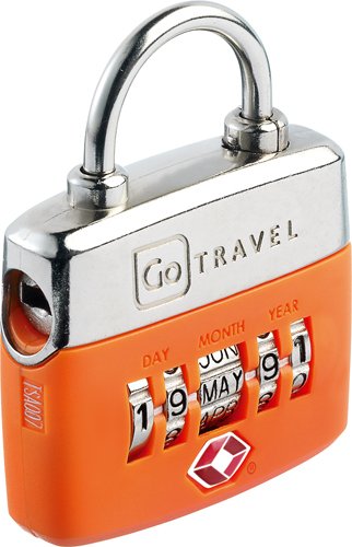 Design Go Birthday Date Lock, Orange, One Size