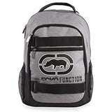 Ecko Unltd. Boys' Sk8 Laptop & Tablet Backpack-School Bag Fits Up to 15 Inch Laptop, Heather/Black One Size