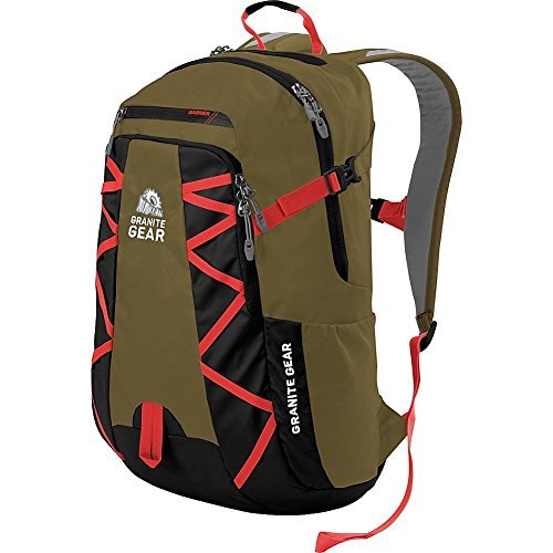 Granite Gear Manitou Backpack (Highland Peat/Black/Ember Orange)