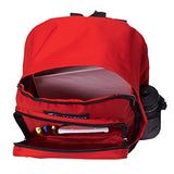 Everest Luggage Classic Backpack, Red, Medium
