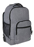 ecogear Laptop Rolling Dhole Backpack, Heather Grey One Size