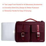 MOSISO 360° Protective Laptop Shoulder Bag Compatible 13-13.3 Inch MacBook Pro, MacBook Air with