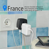 Bonazza Universal International Travel Adapter Kit With 4Amps 4 Usb Ports - Uk, Us, Au, Europe