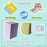 Ransel Randoseru Semi-automatic Japanese school bag for boys Senior PU leather Large capacity light