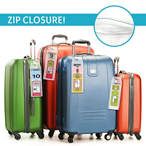 WHOLESALE!* 120X! REUSABLE Cruise Luggage Tag/eTag Holder *60 WHOLESALE!* 120X! REUSABLE Cruise Luggage Tag/eTag Holder *60