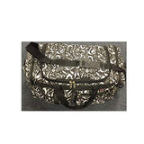 Explorer Flower Paisely Travel Duffel Bag Foldable Lightweight for Women & Men YKK Zipper Gym Carry