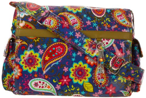 Hadaki Multitasker Laptop Bag,Cobalt Paisley,one size