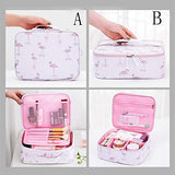 Flamingo Female Cosmetic Bag Organizer Toiletry Kits Necessity Travel Big capacity Waterproof