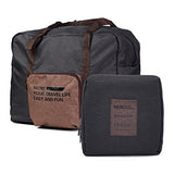 Foldable Lightweight Nylon Duffel Luggage Bag Tote for Travel Gym 4 Colors (Steel Grey)