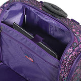 Olympia Under The Seat Carry-on, Purple Paisley