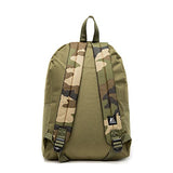 Everest Basic Color Block Backpack, Olive/Camo, One Size