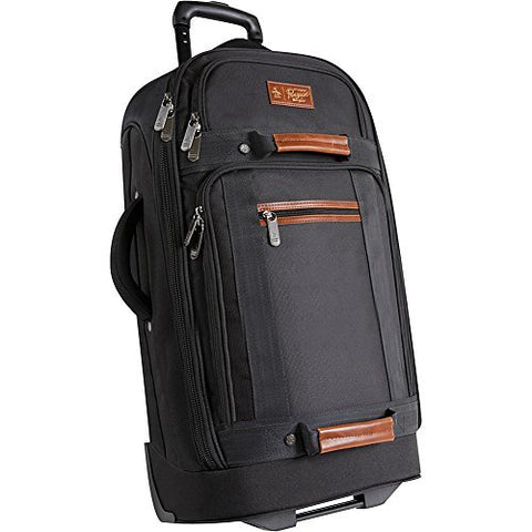 Original Penguin Luggage 30" Large Bag Rolling Duffel, Black, One Size