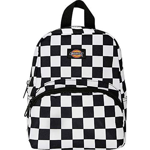 Dickies Mini Mini Festival Backpack (Black/White Checkerboard)