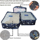 Sackorange 7 Set Travel Storage Bags Packing cubes Multi-functional Clothing Sorting Packages,Travel Packing Pouches,Luggage Organizer (Horse)