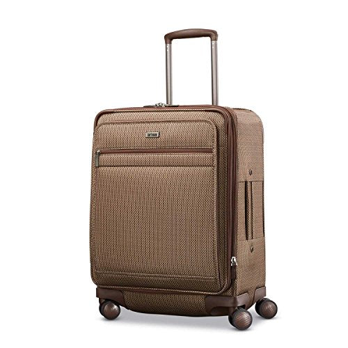 Hartmann Century Domestic Carry On Expandable Spinner Ss Carry-On Luggage, Mocha Monogram