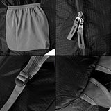 Olympia Denali 19" Packable Daypack Backpack, Black, One Size