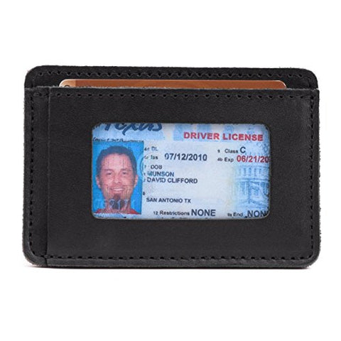 Saddleback Leather Front Pocket Id Wallet - Best Selling 100% Full Grain Small Leather Wallet