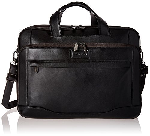 Hartmann Aviator Zipper Briefcase Expandable Dark Roast